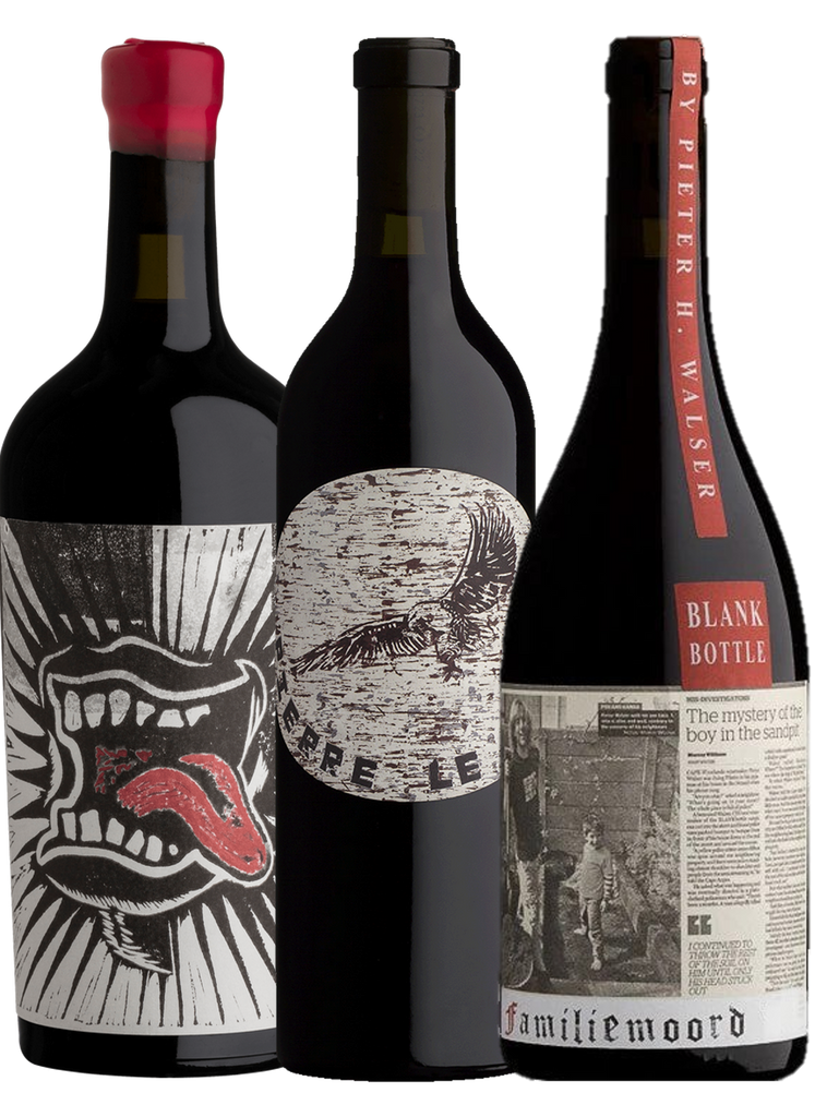 Blank Bottle Red Starter Three Pack
