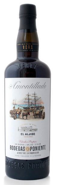 Amontillado El Aljibe Bodegas Poniente Saca 1/25 Alberto Orte