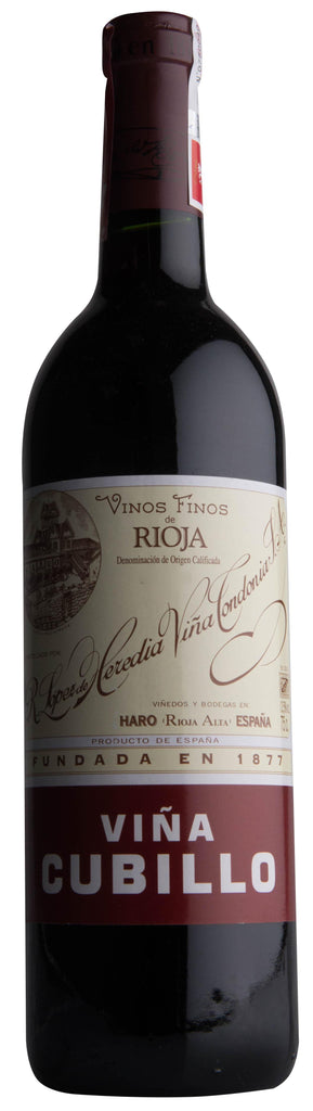Vina Cubillo Rioja Crianza, Lopez de Heredia 2017