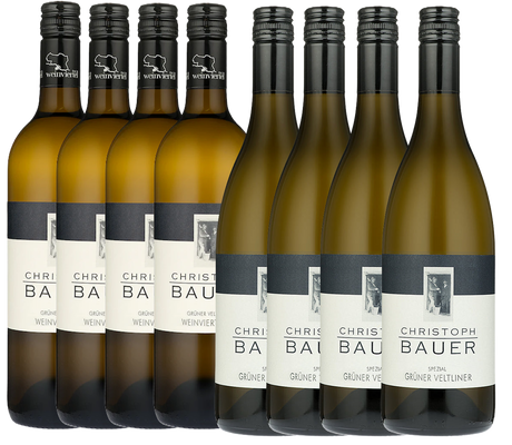 Christoph Bauer's 2025 Gruner Veltliner mixed 8-pack