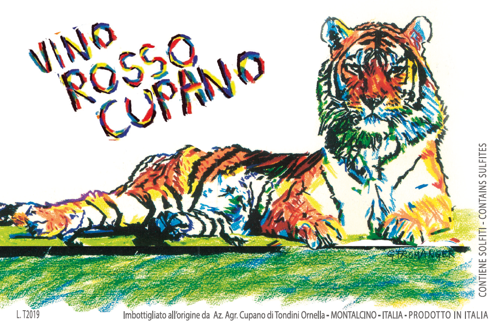 Vino Rosso di Cupano NV 4th Edition Tiger Magnum 150cl