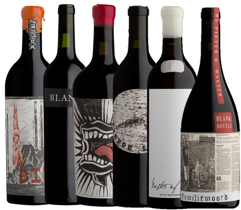 Blank Bottle Red Starter Six Pack