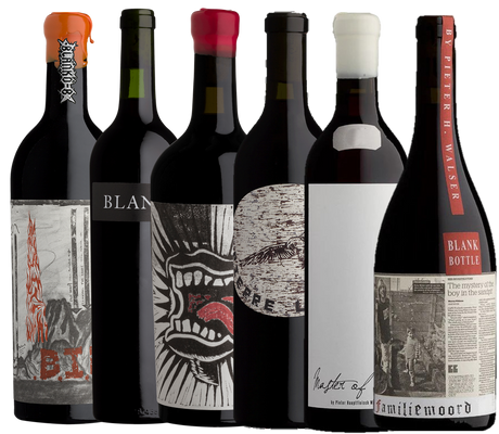 Blank Bottle Red Starter Six Pack
