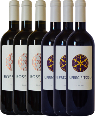 Coste del Vivo mixed red half dozen
