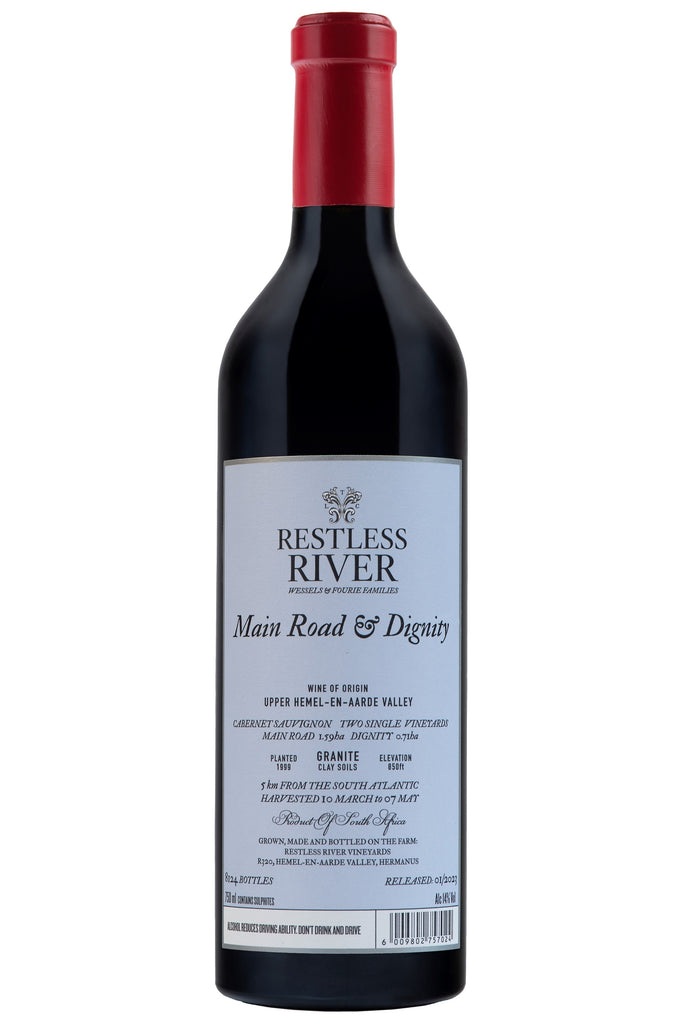 Main Road and Dignity Cabernet Sauvignon Restless River 2020