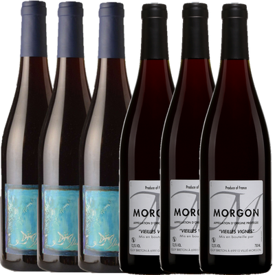 Guy Breton Marylou & Old-Vine Morgon mixed half dozen