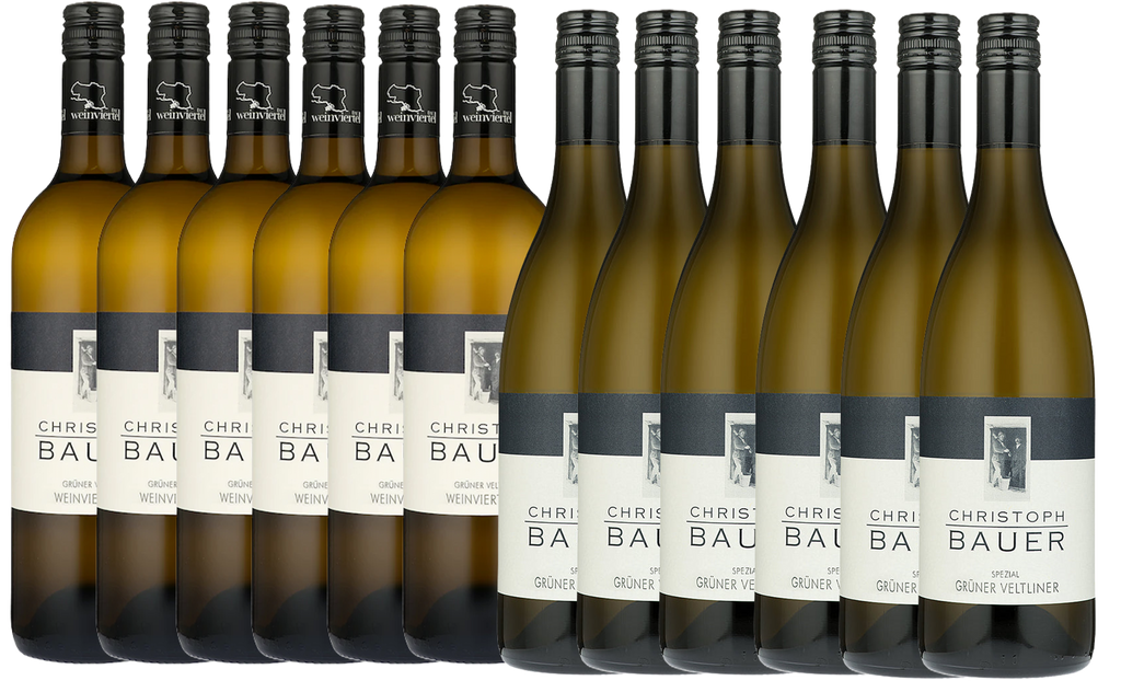 Christoph Bauer's 2025 Gruner Veltliner mixed dozen