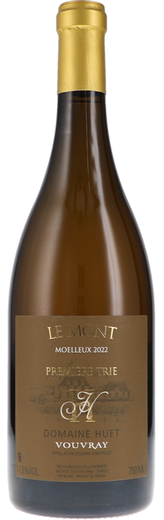 Vouvray Le Mont Moelleux Premier Trie Dom. Huet 2022
