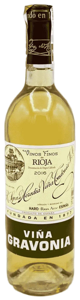 Vina Gravonia Blanco, Crianza, Bodegas R. Lopez de Heredia, Rioja 2016