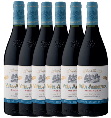 Rioja Reserva Viña Ardanza La Rioja Alta S.A. 2020 Six Bottle Case