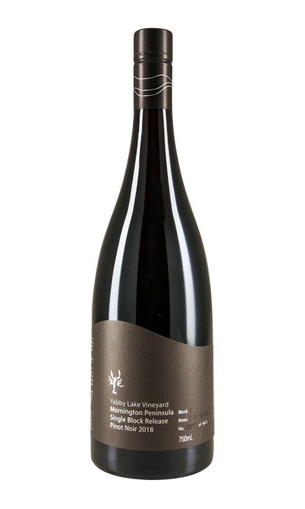 Yabby Lake, Single Block Release Block 1 Pinot Noir 2018