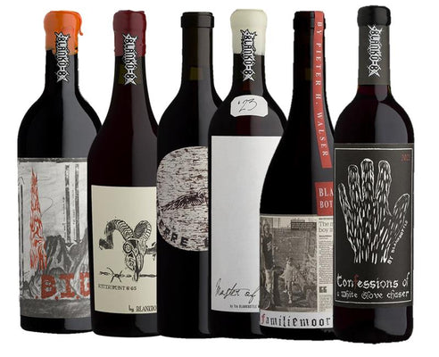 Blank Bottle Red Starter Six Pack