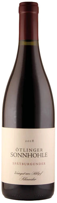 Spatburgunder Otlinger Sonnhohle Weingut am Schlipf Schneider 2017